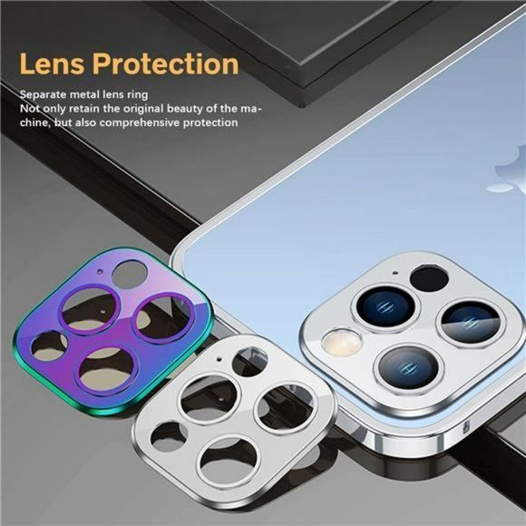 Metal Frame Shockproof Case For iPhone 14 13 Pro Max 12 11 PRO Camera Le… - Picture 2 of 10
